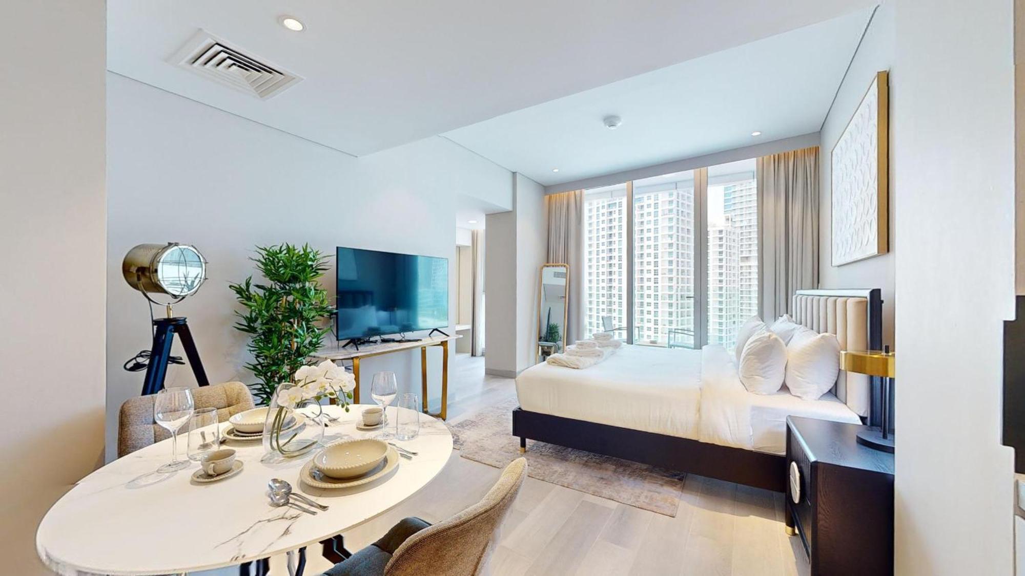 Primestay - Spacious Studio In Dubai Marina With Marina View Exterior foto