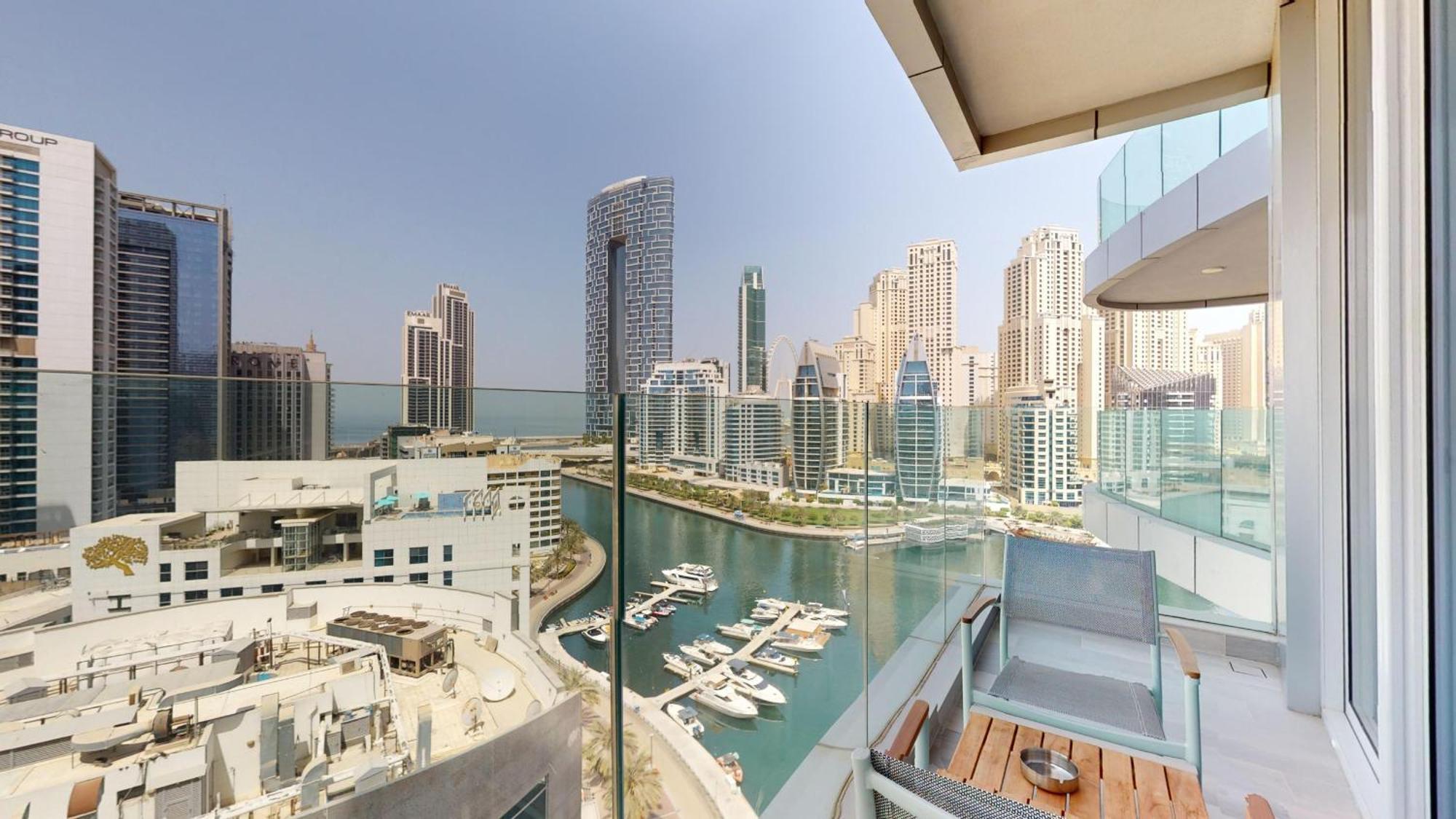 Primestay - Spacious Studio In Dubai Marina With Marina View Exterior foto